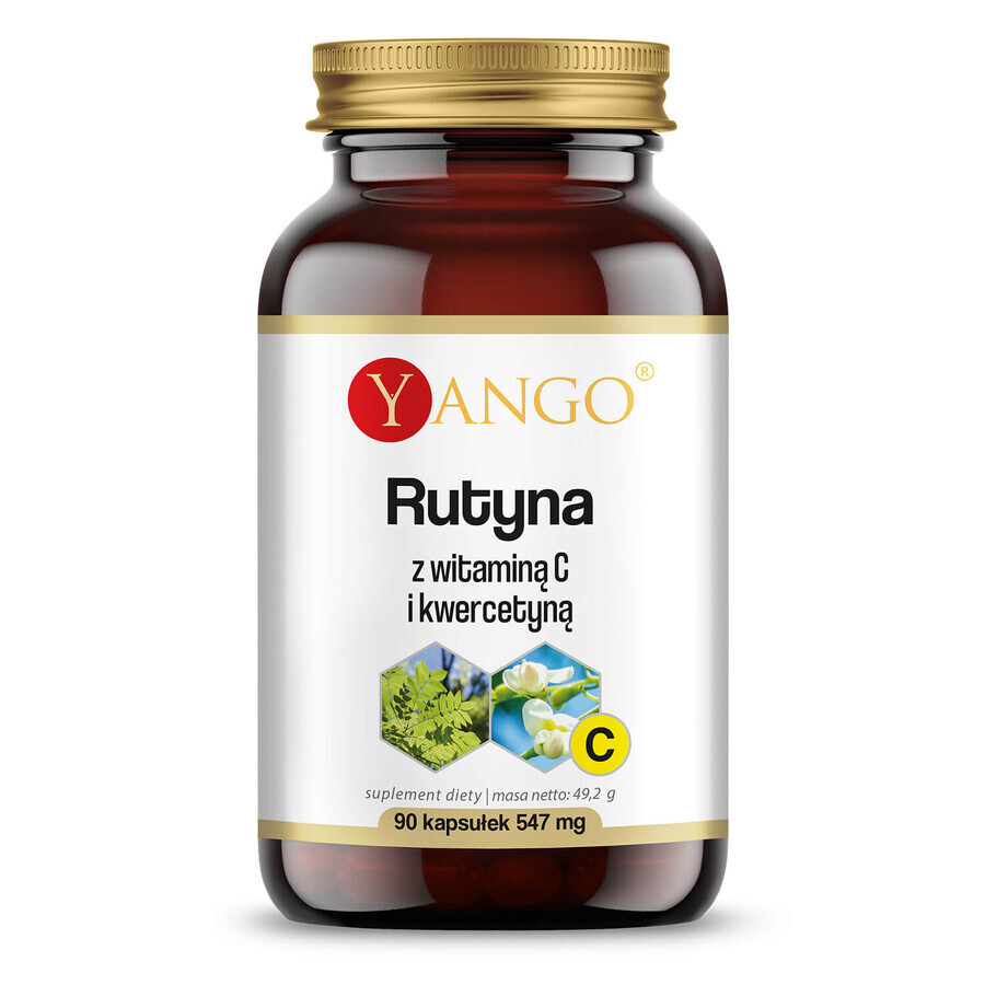 Yango Rutine met Vitamine C en Quercetine, 90 capsules