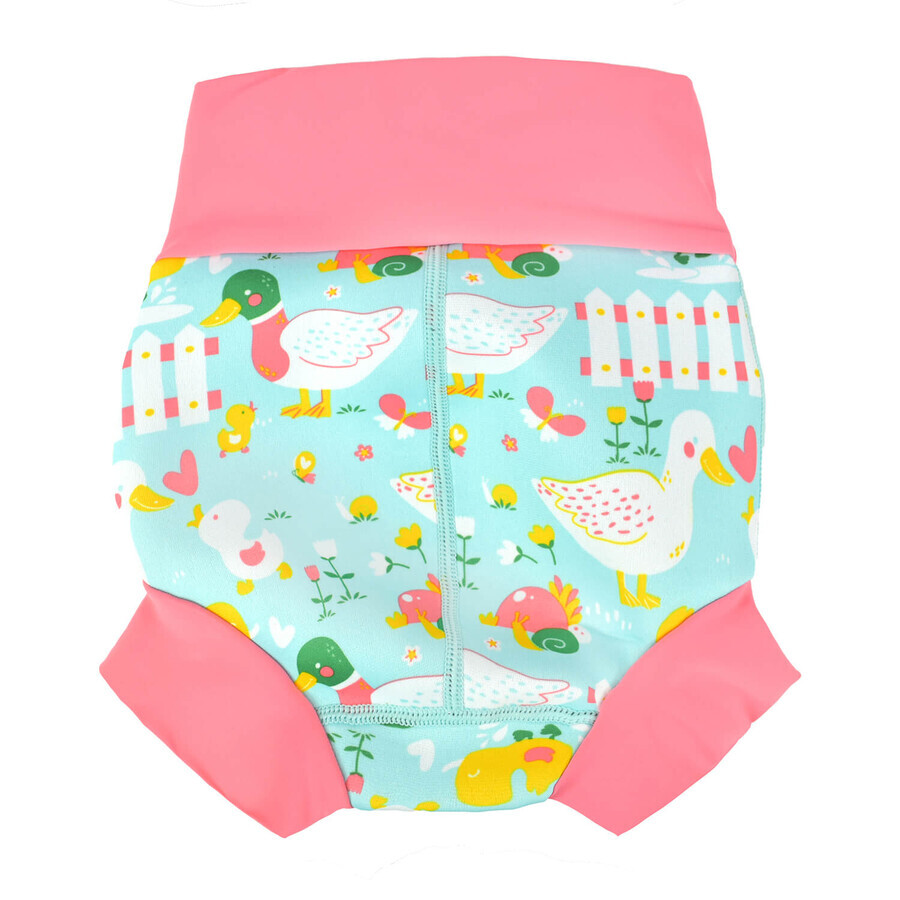 Splash About, Happy Nappy, zwemluier, Eendjes, 6-12 maanden, maat L, 1 stuk