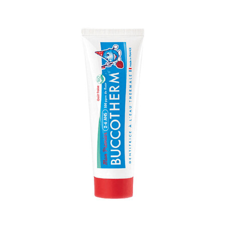 Organic Strawberry Flavoured Toothpaste for children 2-6 years, 50 ml, Buccotherm