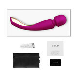 Lelo Smart Wand 2 Medium Deep Rose, full body massager, medium, pink