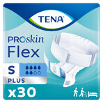 Tena Flex ProSkin, luiers, maat S, 61-87 cm, Plus, 30 stuks