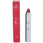 Miya myLIPstick, natürlicher, pflegender All-in-One-Lippenstift, Rot, 2,5 g