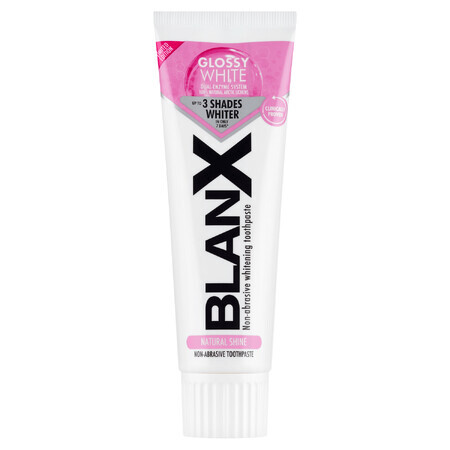 BlanX Glossy White, dentifricio sbiancante, 75 ml