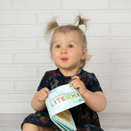 Ackuku, educational book for the bath, letters, from 3 months, 1 pc