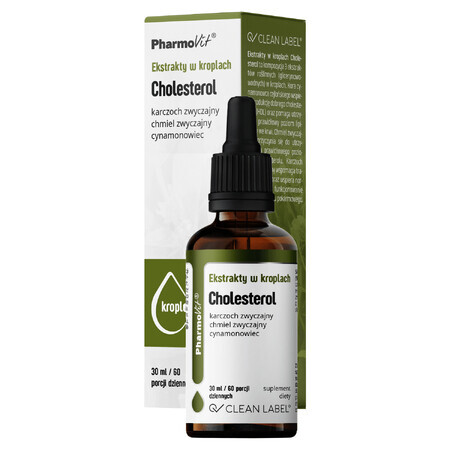 PharmoVit Extracten in druppels Cholesterol, 30 ml