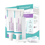 Set Babystart FertilSafe Plus, intieme vochtinbrengende gel voor koppels die proberen een baby te krijgen, 75 ml + gel applicators, 2 x 5 ml + applicator, 2 stuks