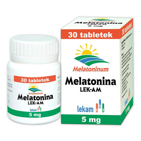 Melatonin LEK-AM 5 mg, 30 tablets