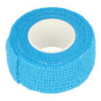 Dr Beck, Bandage cohésif non tissé, non tissé, bleu clair, 2,5 cm x 4,5 m