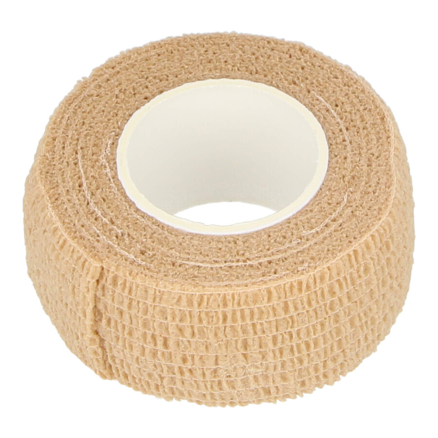 Dr Beck, Cohesief verband Non-Woven, non-woven, Huid, 2,5 cm x 4,5 m