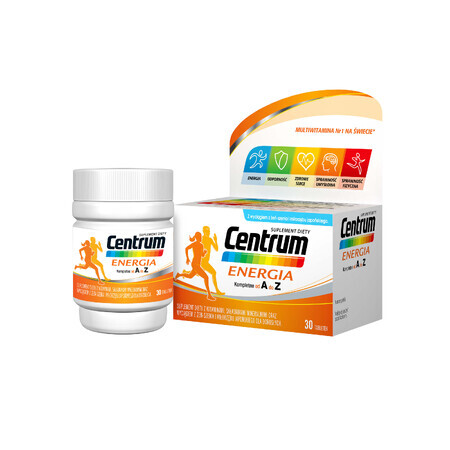 Centrum Energia, 30 tablets