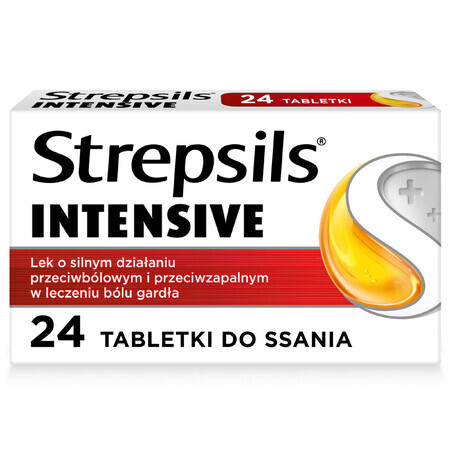 Strepsils Intensief 8,75 mg, 24 zuigtabletten