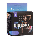 4yourhealth Kinesiotape, kinesiologie tape, roze, 5 cm x 5 m