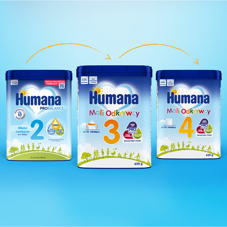 Humana ProBalance 2, lait de suite, après 6 mois, 750 g