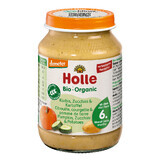 Piatto Holle Bio, zucchine, zucca, patate, dopo 6 mesi, 190 g