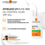 La Roche-Posay Anthelios UVMune 400, fluido protettivo per il viso, SPF 50+, 50 ml