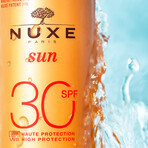 Nuxe Sun, lotion bronzante visage et corps, spray, SPF 30, 150 ml