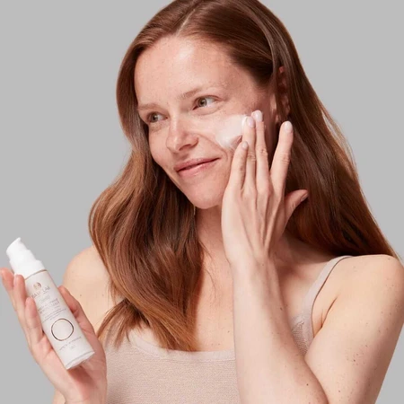 BasicLab Aminis, actieve revitaliserende dagcrème voor gezicht, hals en decolleté, met aminozuren 5%, spankracht en vulling, 50 ml