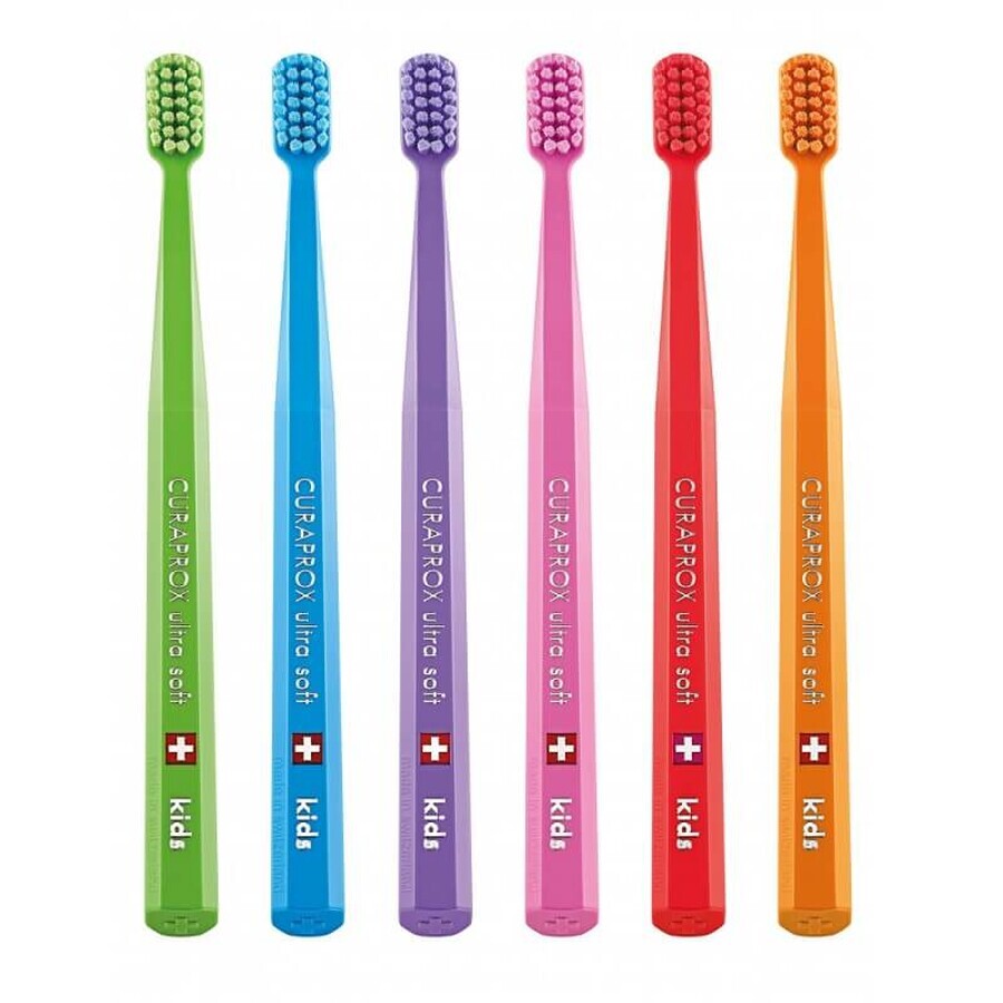 Brosse à dents Curaprox Kids 5500, 1 pièce, Curaprox