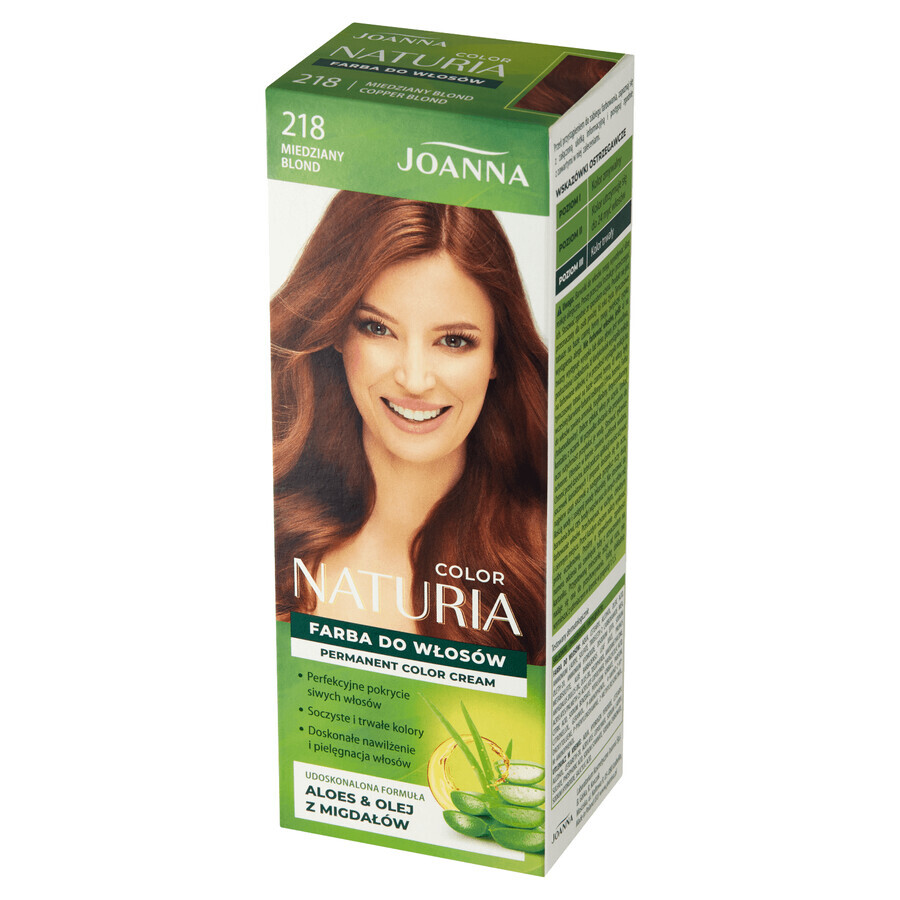 Joanna Naturia Color, hair dye, 218 blonde copper