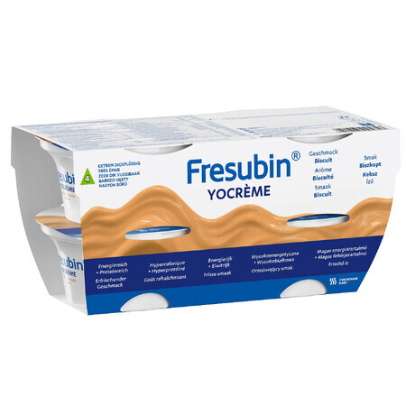 Fresubin YOcreme, biscuitsmaak, 4 x 125 g