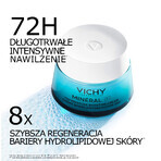 Vichy Mineral 89, lichte hydraterende en revitaliserende crème, 72u, 50 ml