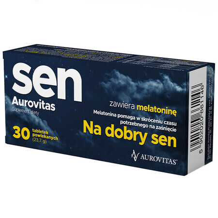 Good Sleep Kit, Slaap Aurovitas, 2 x 30 tabletten