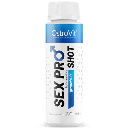 OstroVit Sex Pro Shot, grapefruitsmaak, 100 ml