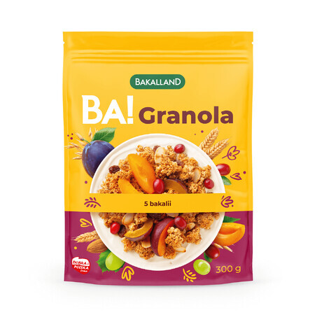 Bakalland BA! Granola 5 nuci, 300 g