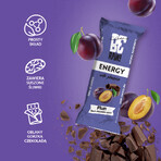 beRAW! Energy, energy bar, plums, dark chocolate, 40 g