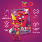 BeRAW! Kids, jelly beans, framboos met chips, zonder toegevoegde suiker, 35 g