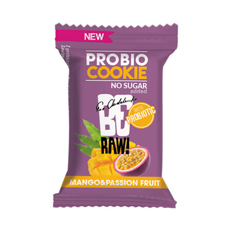 BERAUW! Probio, probiotische cake, mango en passievrucht, 18 g