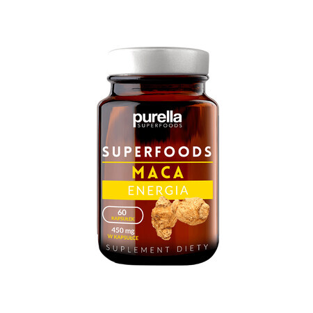 Purella Superfoods Maca Energy, 60 capsules