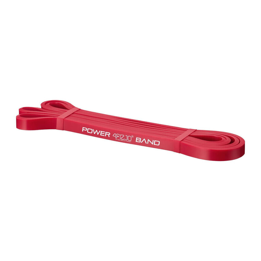 4Fizjo Power Band, weerstandsband voor oefeningen, rood, 6-10 kg