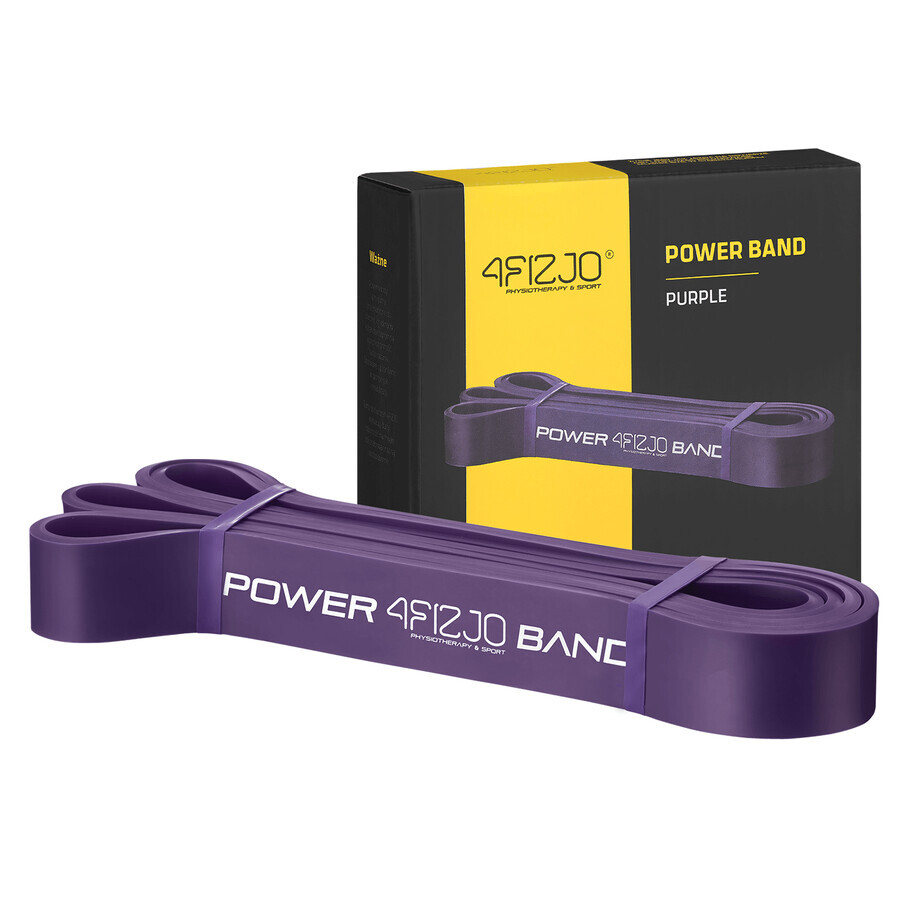 4Fizjo Power Band, trainingsband, paars, 17-26 kg