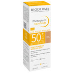 Bioderma Photoderm Aquafluide, ultralichte zonnebrandcrème voor de normale huid, donker, SPF 50+, 40 ml