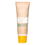 Bioderma Photoderm Cover Touch Mineral, fluido mineral cubriente, muy ligero, SPF 50+, 40 g