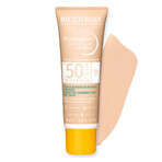 Bioderma Photoderm Cover Touch Mineral, fluido mineral cubriente, muy ligero, SPF 50+, 40 g