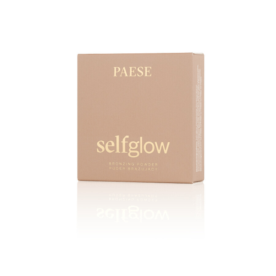 Paese Self Glow, polvos bronceadores, medianos, 6 g