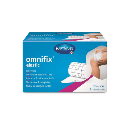 Toppa autoadesiva Omnifix Elastic 10cmx5m, 1 pezzo, Hartmann