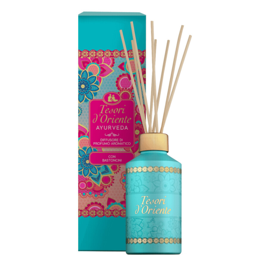 Tesori d'Oriente, diffuser stick, ayurveda, 200 ml