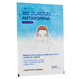 Anti-migraine patches, 12 patches, Wooshin Labottach