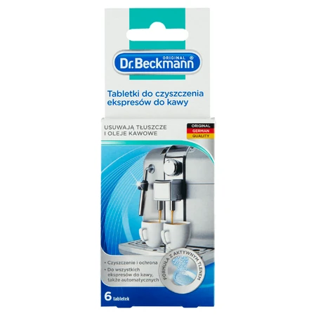 Dr. Beckmann, Kaffeemaschinen-Reinigungstabletten, 6 Stück