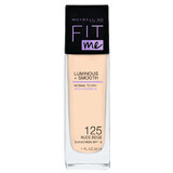 Maybelline Fit Me! Luminous and Smooth, illuminating foundation, No. 125 Nudes, 30 ml