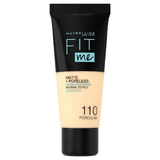 Maybelline Fit Me! Matte and Poreless, Mattifying Mattifying Foundation No. 110, Porcelain, 30 ml
