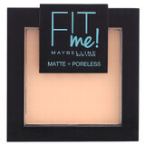 Maybelline Fit Me! Matte and Poreless, mattifying powder, no. 104, Soft Ivory, 9 g