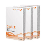 Diabec Integratore Antiossidante, 3x20 Capsule Molli, Alfa Intes