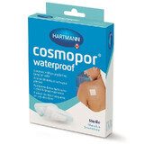 Cosmopor Waterproof sterile plasters 10 x 8 cm, 5 pieces, Hartmann