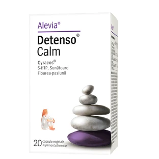 Supplement tegen stress Detenso Calm, 20 capsules, Alevia