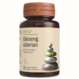 Siberische ginseng, 30 plantaardige capsules, Alevia