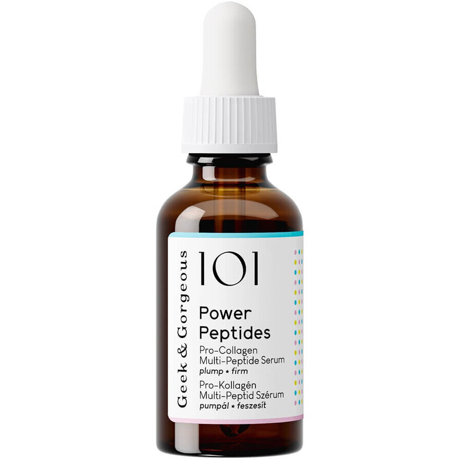 Power Peptides Peptide Serum, 30 ml, Geek&amp;Gorgeous